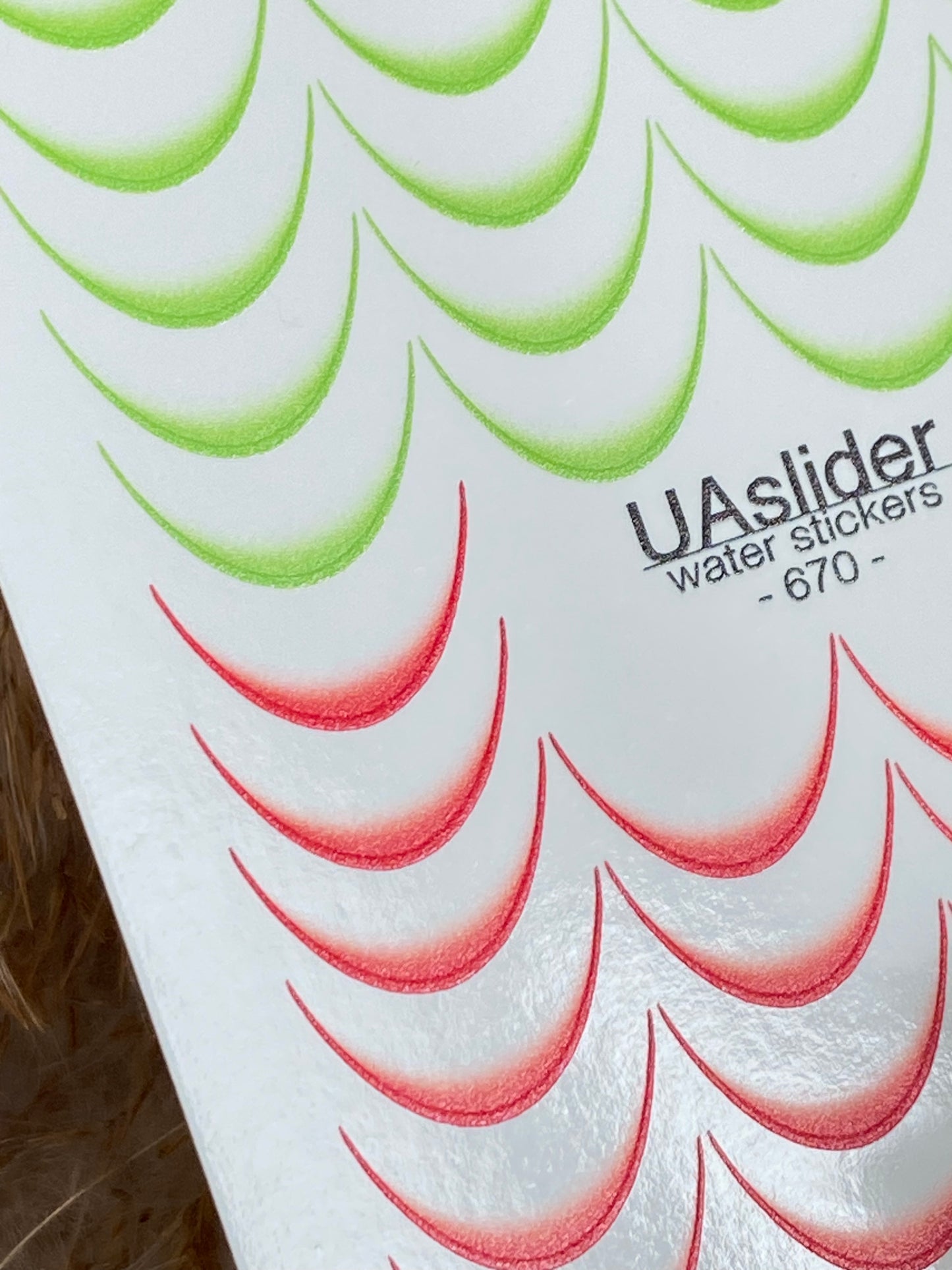 Nagel Water Decal 670