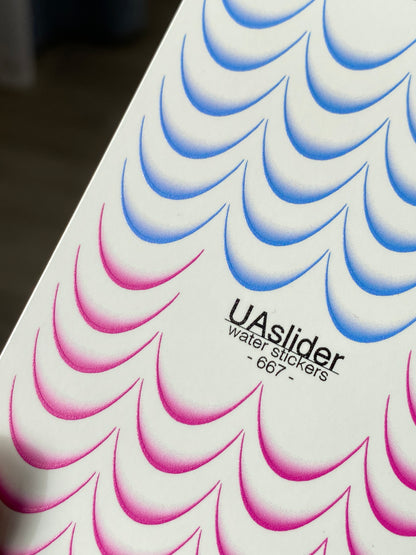 Водные наклейки для ногтей 667