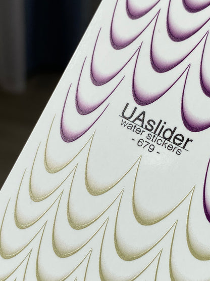 Küünte veekleebis 679