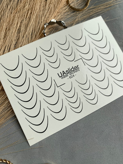 Nail Water Decal 624