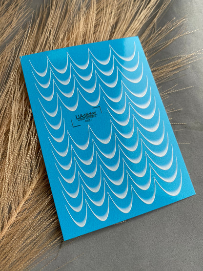 Nail Water Decal 653