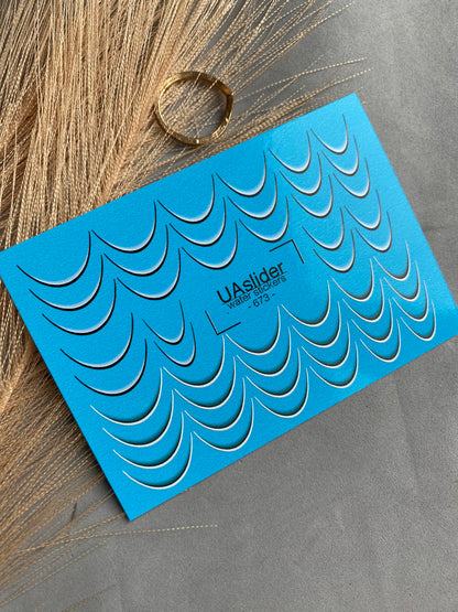 Nail Water Decal 673