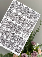 Mixed Animal Print Manicure Wraps — Zebra & Leopard | mw-329