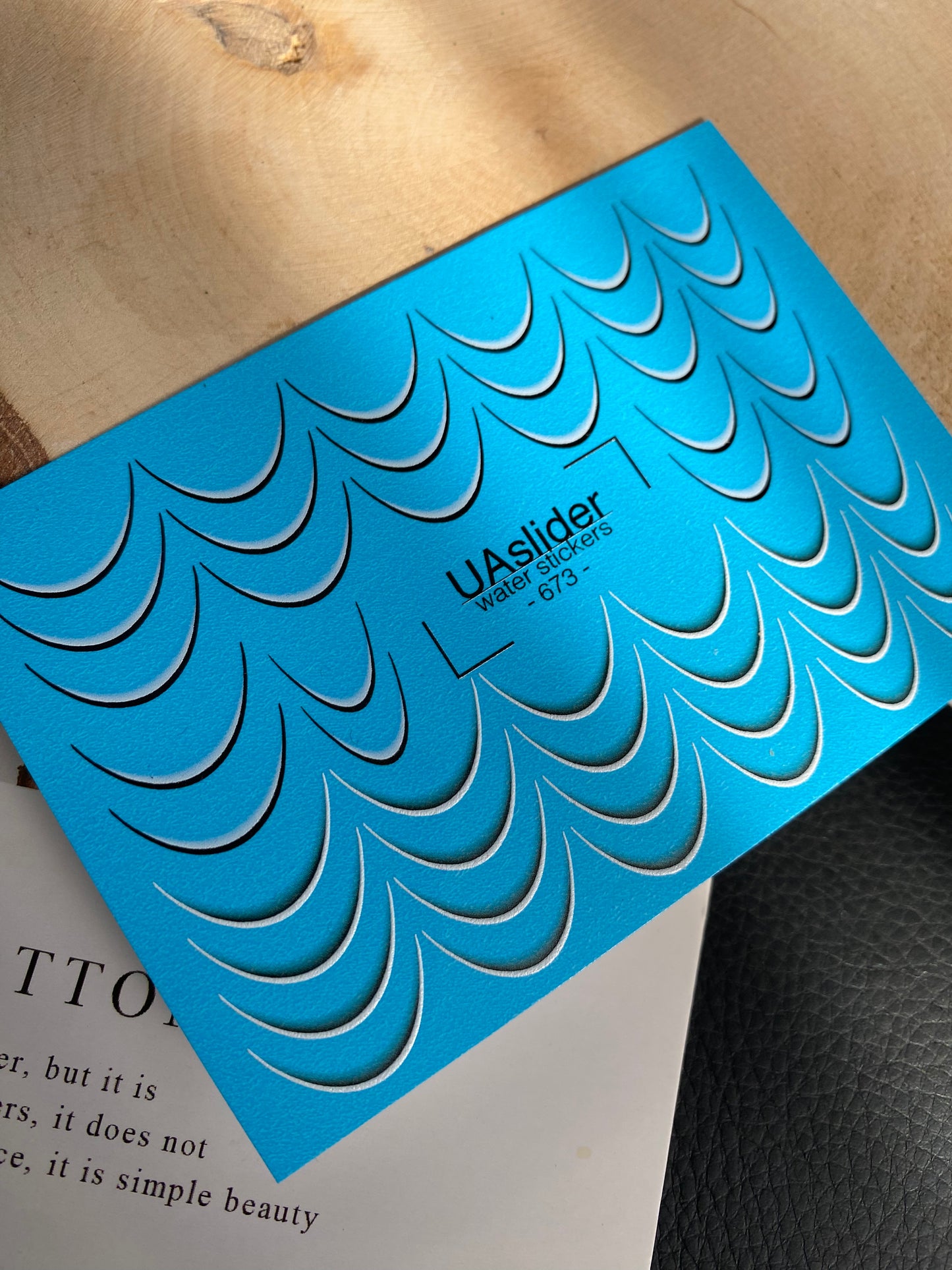 Nail Water Decal 673