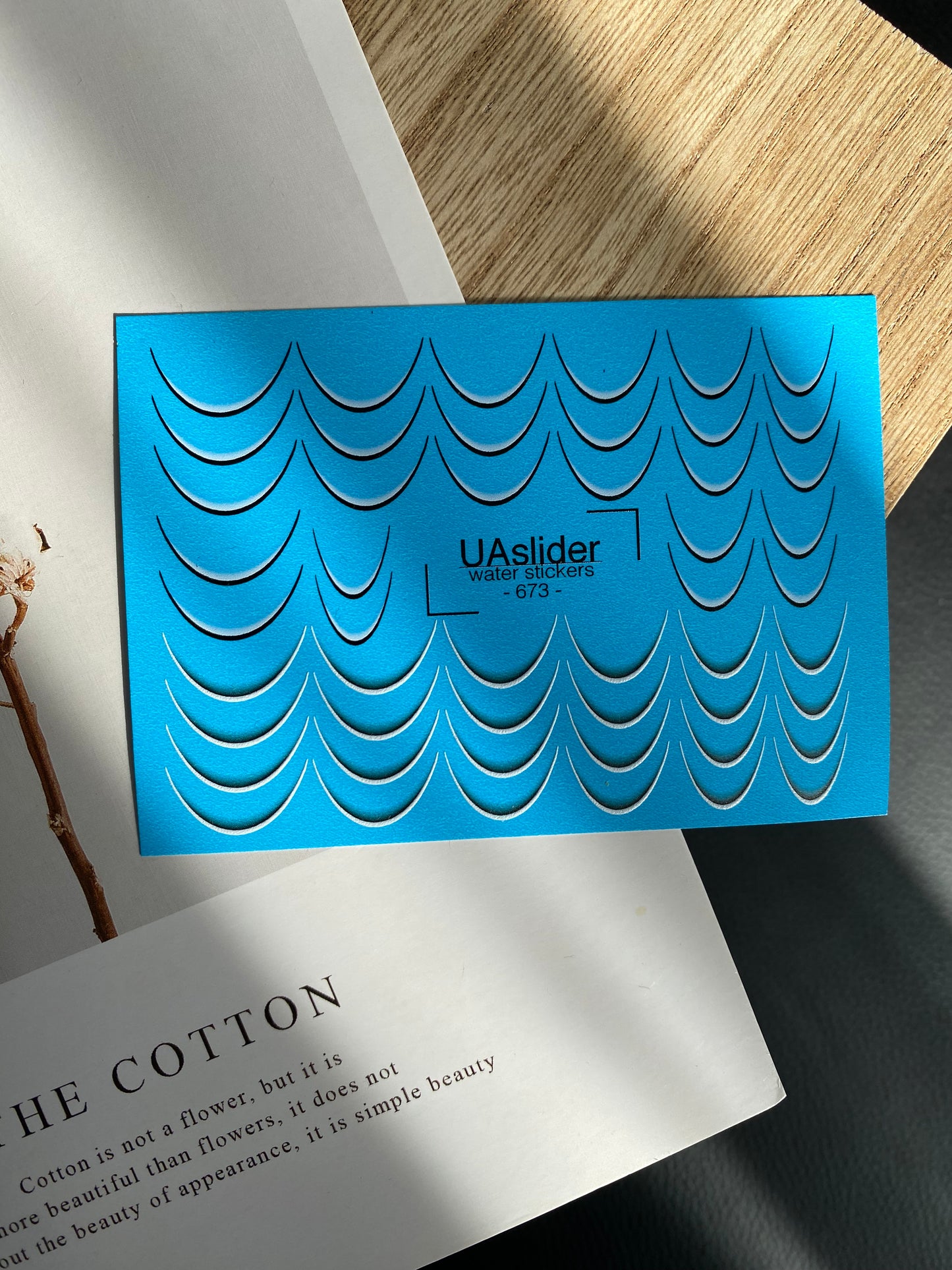 Nail Water Decal 673