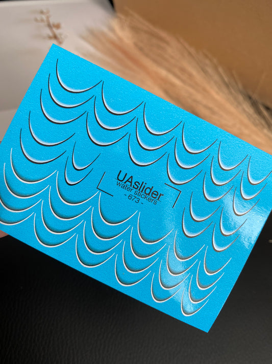 Nail Water Decal 673