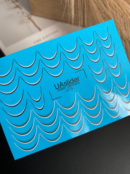 Nail Water Decal 673