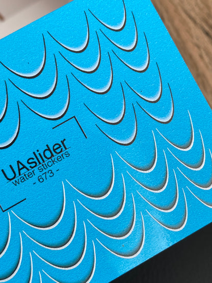 Nail Water Decal 673