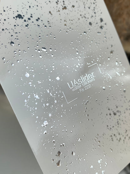 Nail Water Decal Fs-222 | Water Slide Nail Decals Splash Effect | Abstract Droplet Nail Art Design