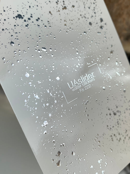 Nail Water Decal Fs-222 | Water Slide Nail Decals Splash Effect | Abstract Droplet Nail Art Design