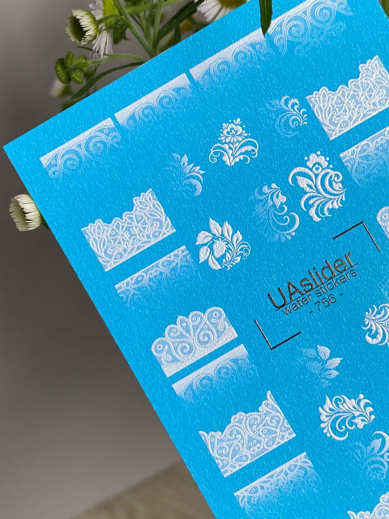 Nail Water Decal 756