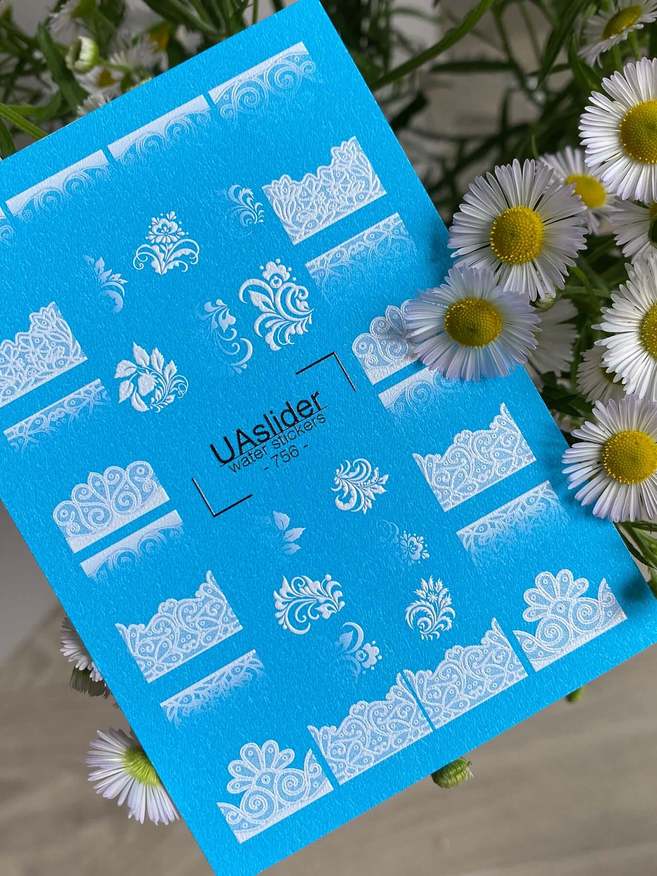 Nail Water Decal 756