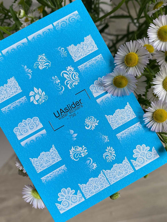 Nail Water Decal 756