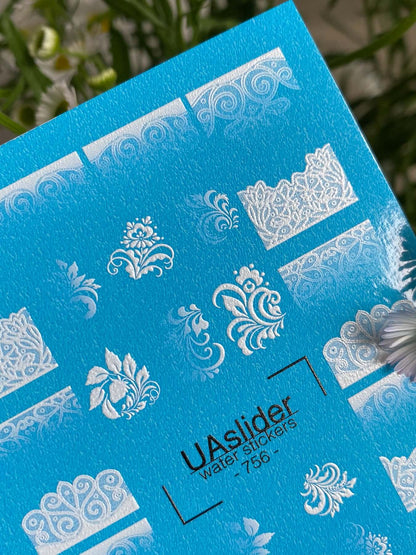 Nail Water Decal 756