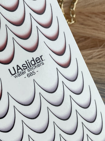 Nail Water Decal 685