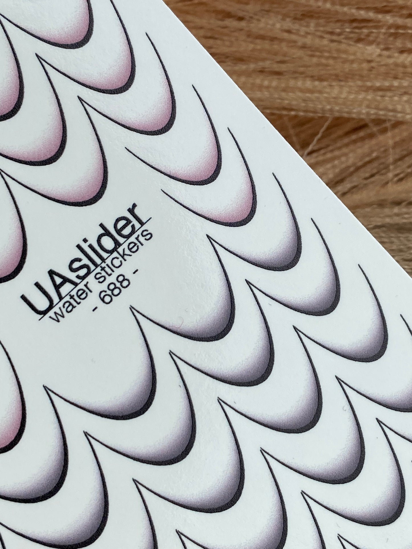 Nail Water Decal 688