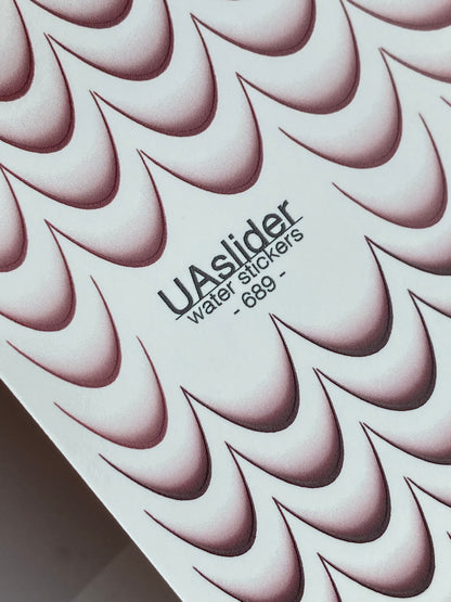 Nail Water Decal 689