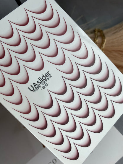 Nail Water Decal 689