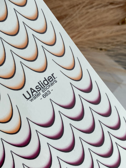 Nail Water Decal 683