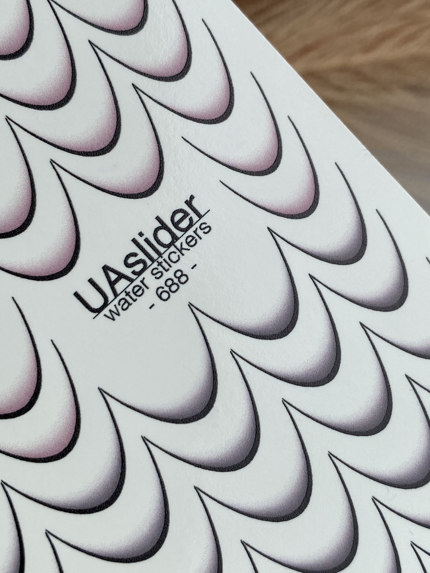 Nail Water Decal 688