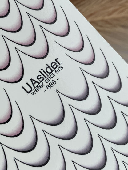 Nail Water Decal 688