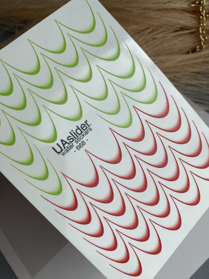 Nagel Water Decal 668