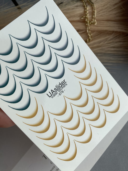 Nail Water Decal 678