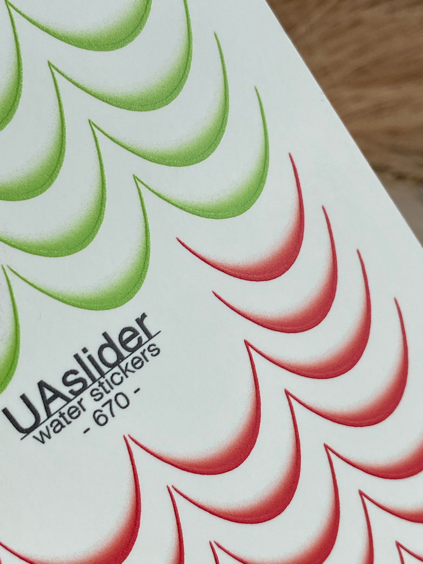 Nagel Water Decal 670