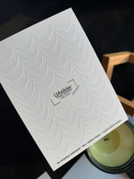 Nail Water Decal NC-010 | Water Slide Nail Decals White French Tips | Classic Clean Look - UASLIDER
