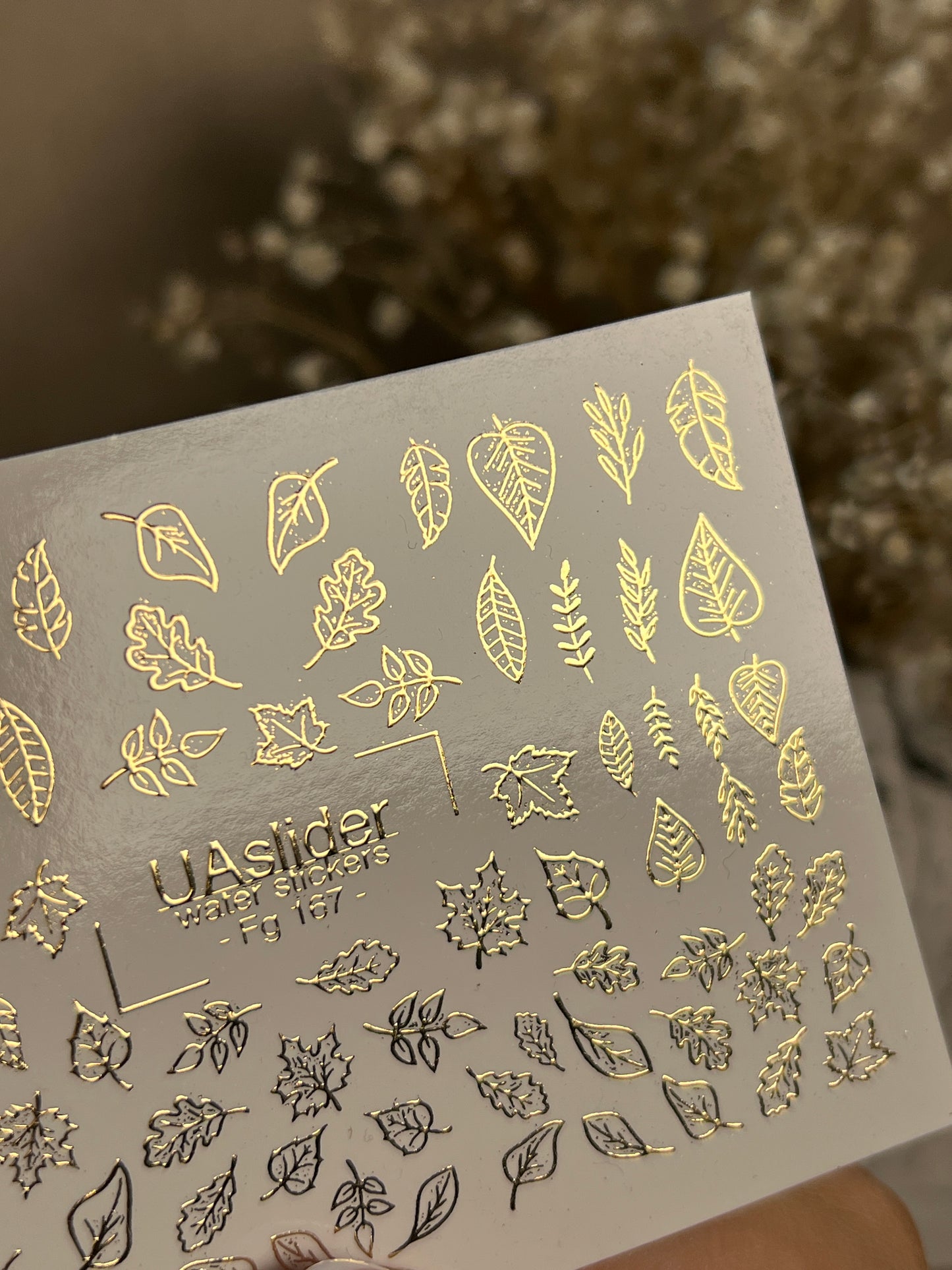 Nail Water Decal Fg-167