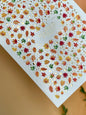 Nail Water Decal 172 Nail WD | Water Slide Nail Decals Autumn Mini Leaves | Nail Water Decals Fall Foliage Pattern