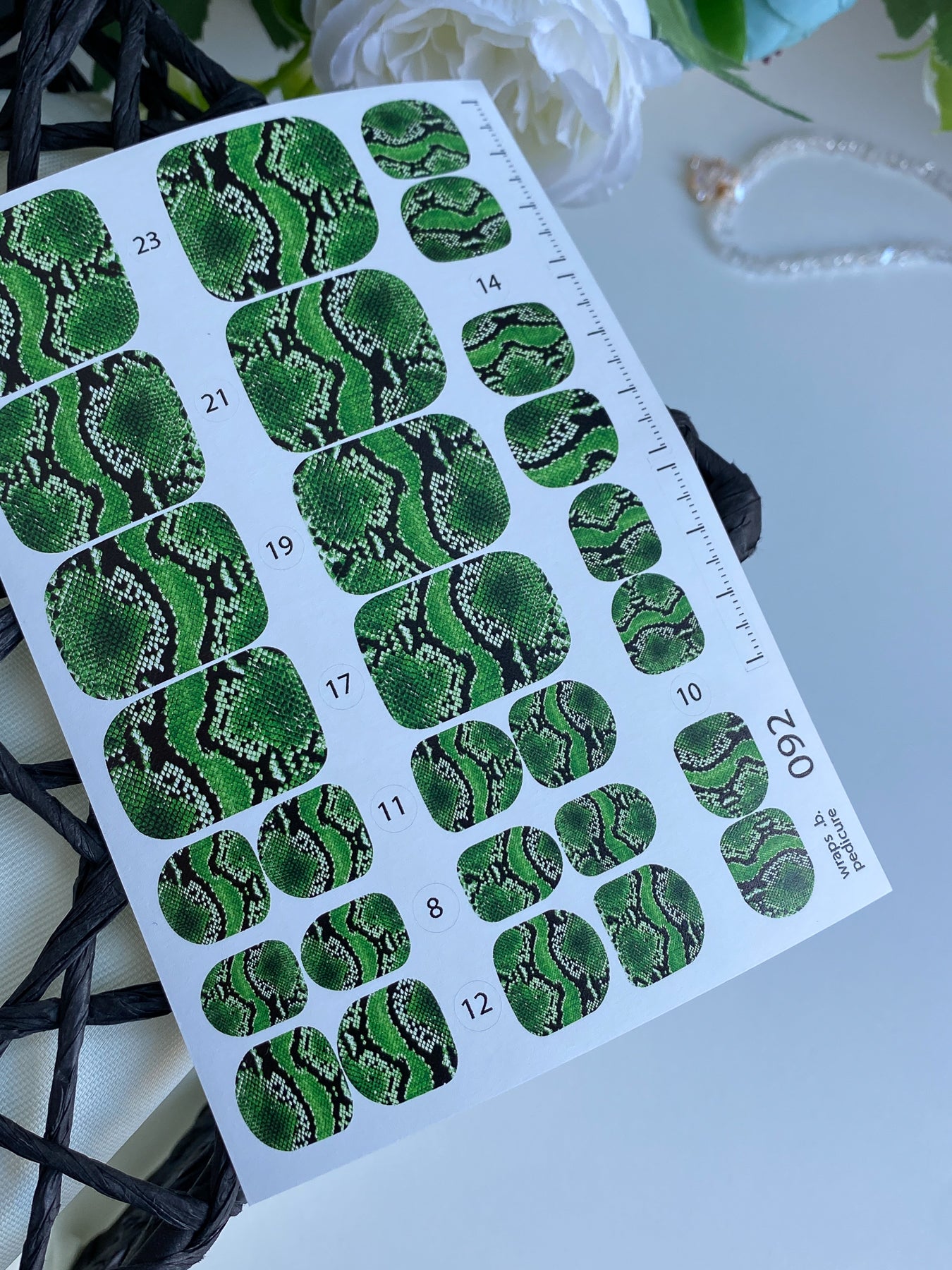 Nail wrap films wnb-092