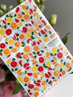 Citrus Manicure Wraps — Orange, Grapefruit & Lemon on Ice | mw-012 - UASLIDER