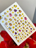 Duck Nail Decals — Cool Rubber Ducks with Sunglasses & Outfits | NCg-182 - UASLIDER