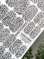 Mixed Animal Print Manicure Wraps — Zebra & Leopard | mw-329 - UASLIDER
