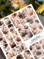 Pedicure Nail Wraps — Dusty Wildflowers | PW-073 - UASLIDER