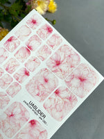 Pedicure Wraps — Blush Marble Petal | PW-080 - UASLIDER