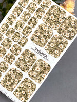 Pedicure Wraps — Ditsy Wild Rose Print | PW-075 - UASLIDER