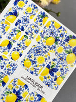 Pedicure Wraps — Sicilian Lemon Grove | PW-088 - UASLIDER