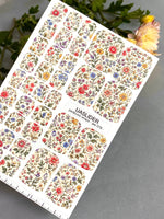 Pedicure Wraps — Vintage Ditsy Floral | PW-078 - UASLIDER