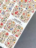 Pedicure Wraps — Vintage Ditsy Floral | PW-078 - UASLIDER