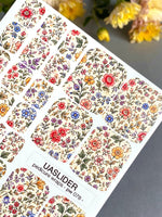 Pedicure Wraps — Vintage Ditsy Floral | PW-078 - UASLIDER