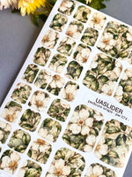 Pedicure Wraps — Vintage Wild Rose Botanical | PW-074 - UASLIDER