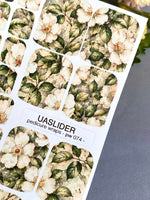 Pedicure Wraps — Vintage Wild Rose Botanical | PW-074 - UASLIDER