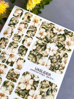 Pedicure Wraps — Vintage Wild Rose Botanical | PW-074 - UASLIDER