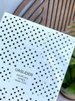 Polka Dot Pedicure Nail Wraps — Black Dots on White | MWC-034 - UASLIDER
