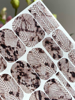 Snakeskin Manicure Nail Wraps — Beige Reptile Scale | mw-013 - UASLIDER