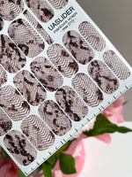 Snakeskin Manicure Nail Wraps — Beige Reptile Scale | mw-013 - UASLIDER