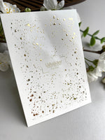 Splatter Nail Decals — Gold Foil Paint Splash | Fg - 234 - UASLIDER